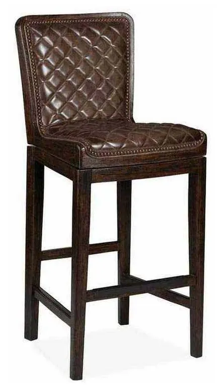 Hancock and Moore 149-30-Q Mirad Quilted Swivel Bar Stool Hancock and Moore 149-30-Q Mirad Quilted Swivel Bar Stool