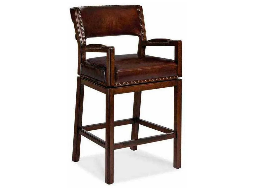 Hancock and Moore 160-30 Steele Farm Swivel Bar Stool