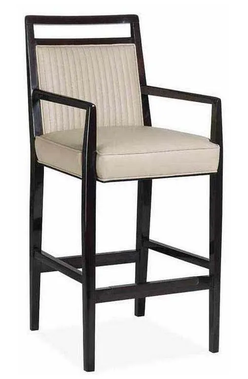 Hancock and Moore 179-30-CH Avril Channel Quilted Bar Stool Hancock and Moore 179-30-CH Avril Channel Quilted Bar Stool