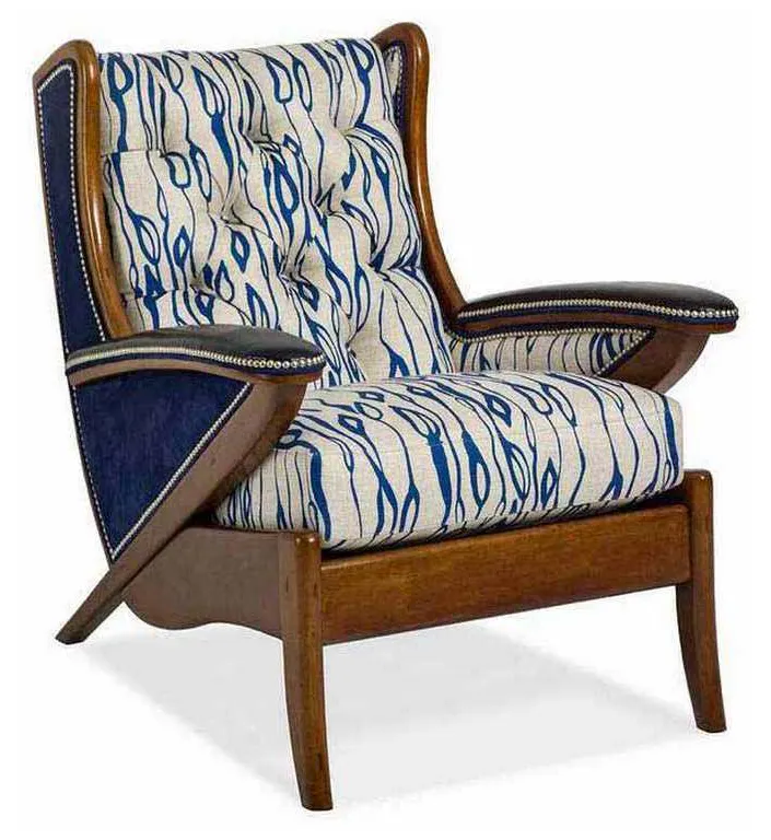 Hancock and Moore 5910-1-T Boomerang Tufted Chair Hancock and Moore 5910-1-T Boomerang Tufted Chair
