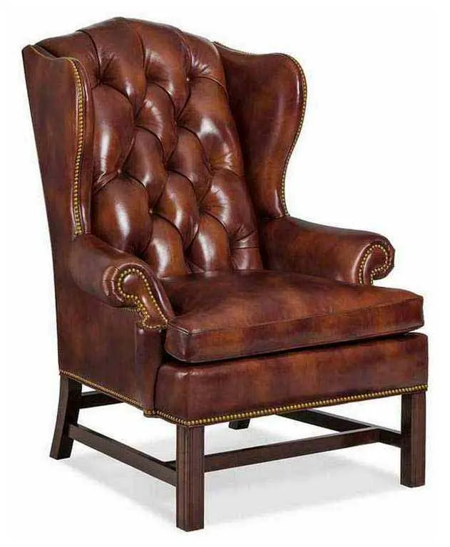 Hancock and Moore 5962-T Baron Tufted Wing Chair Hancock and Moore 5962-T Baron Tufted Wing Chair