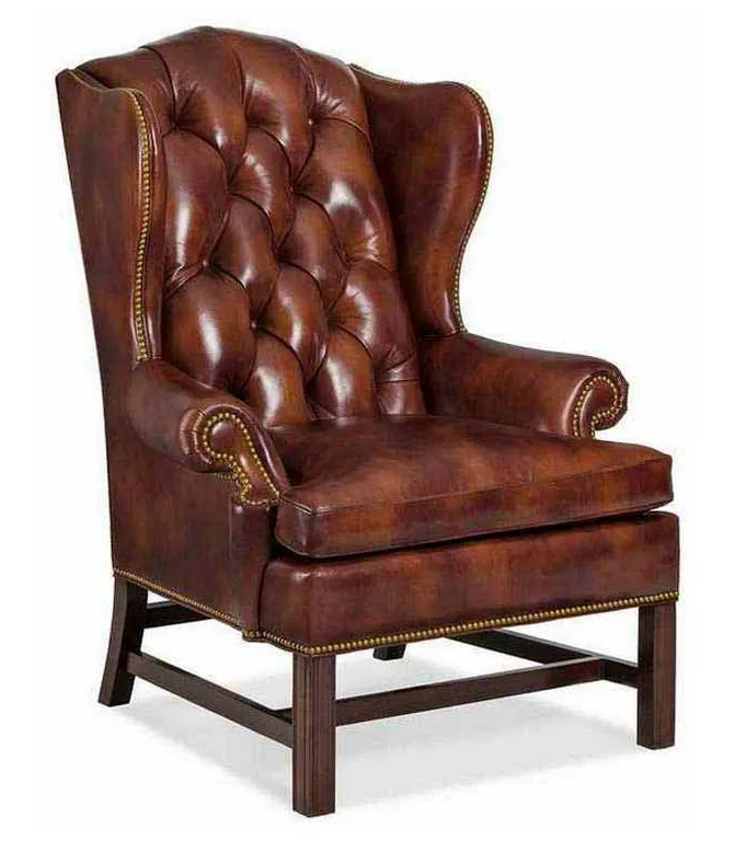 Hancock and Moore 5962-T Baron Tufted Wing Chair Hancock and Moore 5962-T Baron Tufted Wing Chair