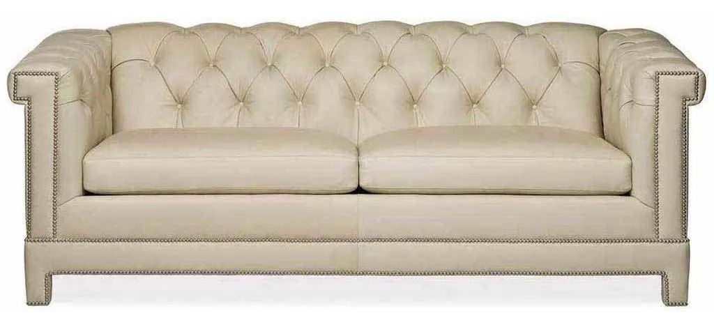 Hancock and Moore 6477-3 Harper Tufted Leather Sofa Hancock and Moore 6477-3 Harper Tufted Leather Sofa