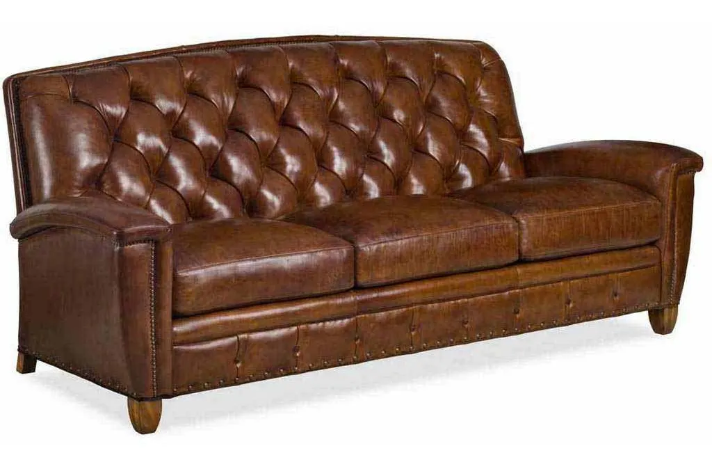 Hancock and Moore 6155-3-T-L French Curve Sofa with Lacing Hancock and Moore 6155-3-T-L French Curve Sofa with Lacing