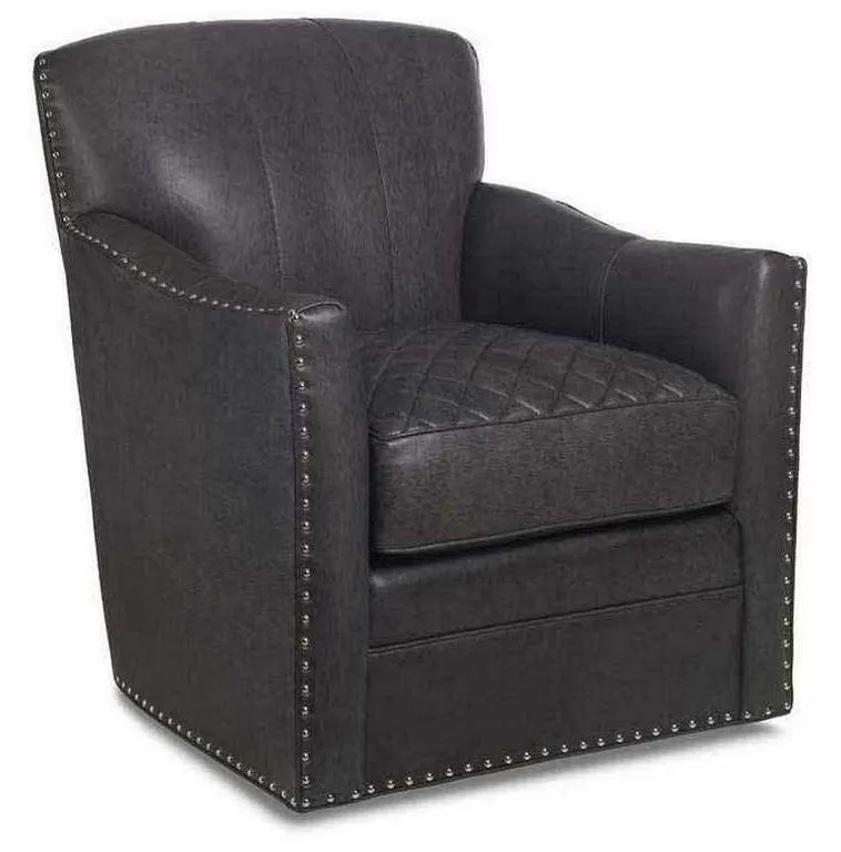 Hancock and Moore 6195-S-Q Parker Quilted Swivel Chair Hancock and Moore 6195-S-Q Parker Quilted Swivel Chair