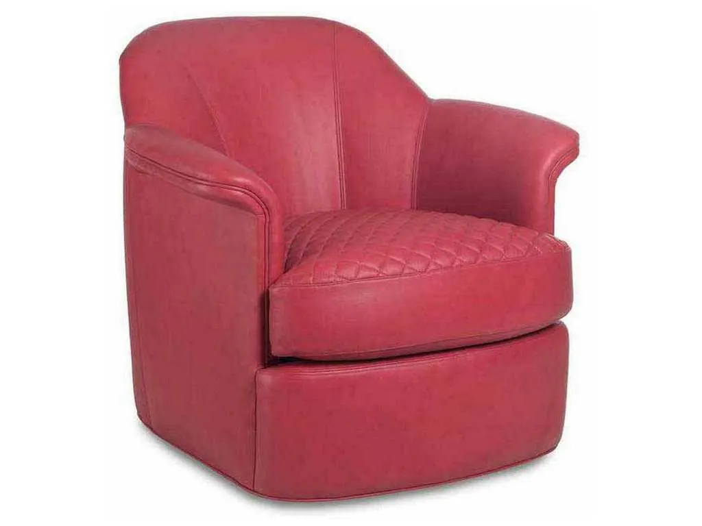 Hancock and Moore 6204-S-Q  Rave Quilted Swivel Chair