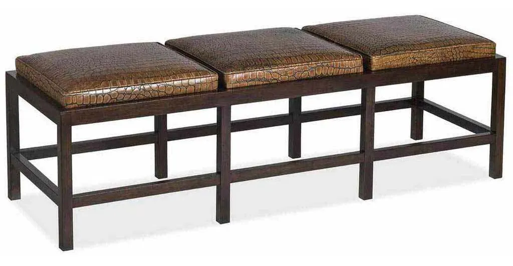 Hancock and Moore 6498-60 Newbury Leather Bench Hancock and Moore 6498-60 Newbury Leather Bench