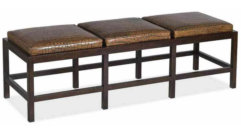 Hancock and Moore 6498-60 Newbury Leather Bench Hancock and Moore 6498-60 Newbury Leather Bench