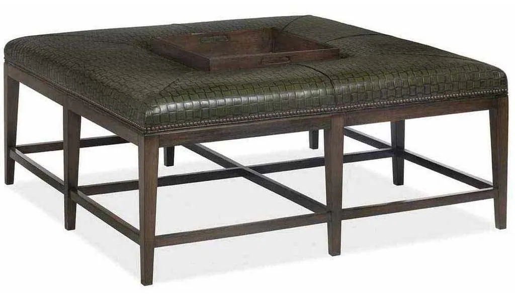 Hancock and Moore 6558 Piper Cocktail Ottoman Hancock and Moore 6558 Piper Cocktail Ottoman