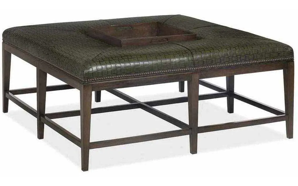 Hancock and Moore 6558 Piper Cocktail Ottoman Hancock and Moore 6558 Piper Cocktail Ottoman