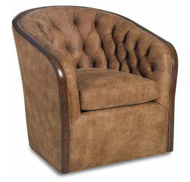 Hancock and Moore 6618-S Sybil Tufted Swivel Chair Hancock and Moore 6618-S Sybil Tufted Swivel Chair