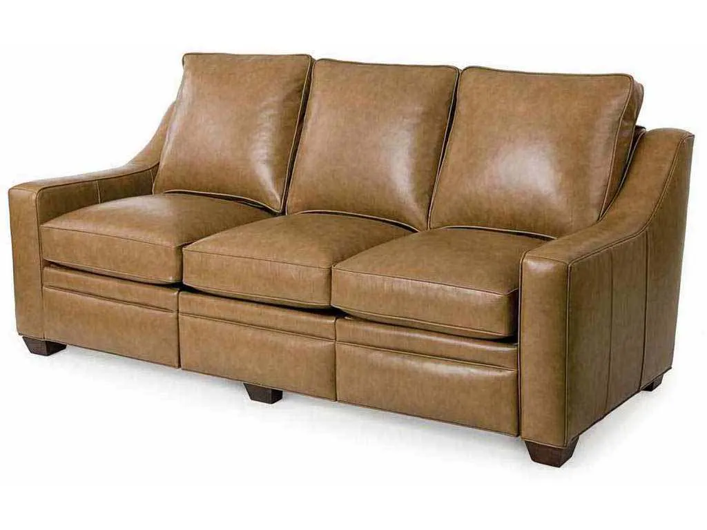 Hancock and Moore 9083-30PRB  Campaign Full Power Rec Sofa 2-Recliners-Battery