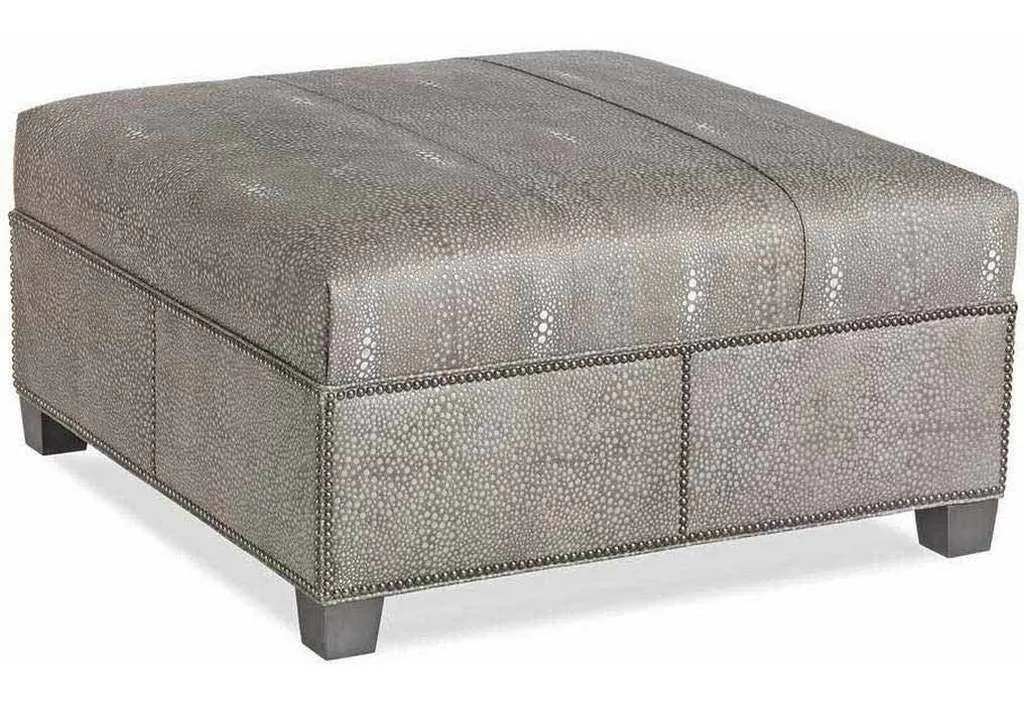 Hancock and Moore Y033737TLP Your Way Leather Ottoman Hancock and Moore Y033737TLP Your Way Leather Ottoman