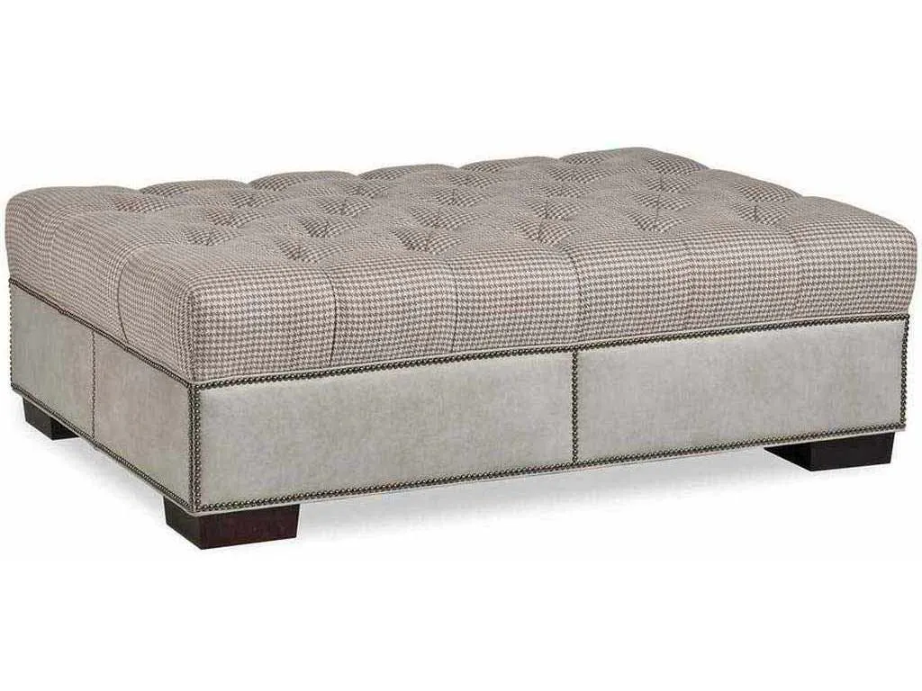 Hancock and Moore Y035944WBT Your Way Leather Ottoman
