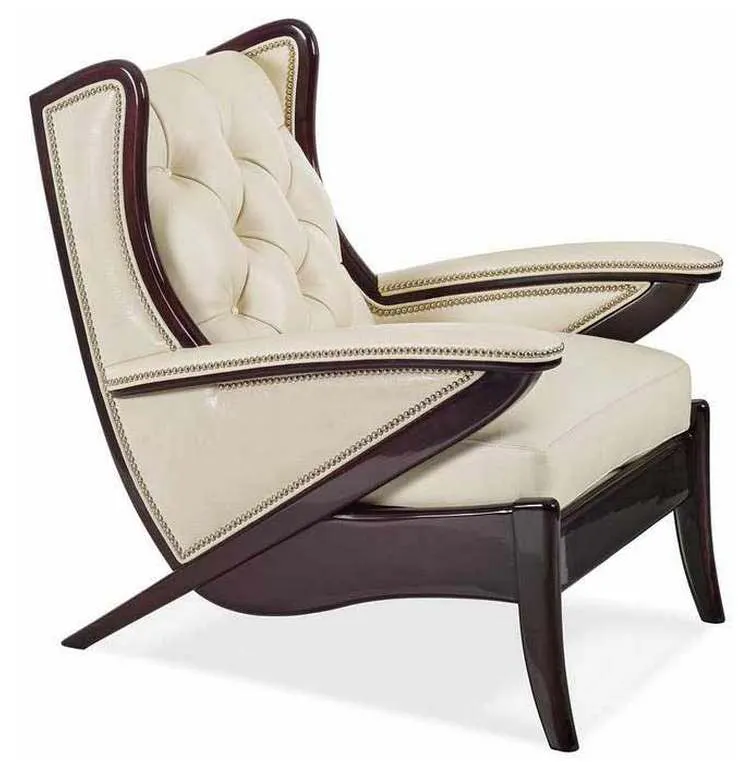 Hancock and Moore 5910-1-T Boomerang Tufted Chair Hancock and Moore 5910-1-T Boomerang Tufted Chair