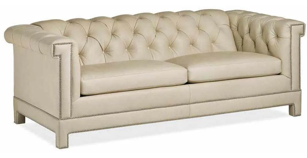 Hancock and Moore 6477-3 Harper Tufted Leather Sofa Hancock and Moore 6477-3 Harper Tufted Leather Sofa