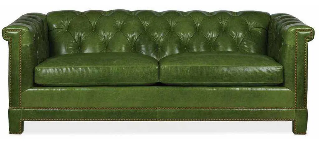 Hancock and Moore 6477-3 Harper Tufted Leather Sofa Hancock and Moore 6477-3 Harper Tufted Leather Sofa