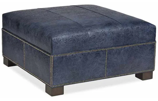 Hancock and Moore Y033737TLP Your Way Leather Ottoman Hancock and Moore Y033737TLP Your Way Leather Ottoman