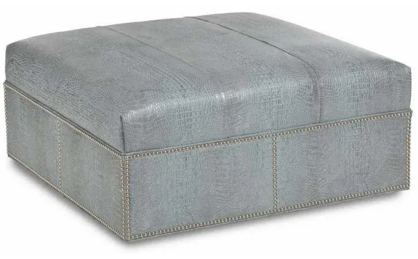 Hancock and Moore Y033737TLP Your Way Leather Ottoman Hancock and Moore Y033737TLP Your Way Leather Ottoman