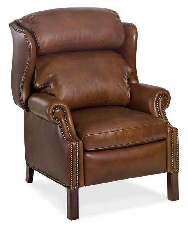 Hancock and Moore 1001-PR Browning Bustle Back High Leg Power Recliner Hancock and Moore 1001-PR Browning Bustle Back High Leg Power Recliner