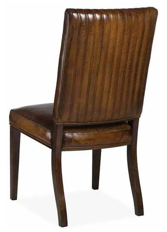 Hancock and Moore 6600-CH Davenport Channel Quilted Dining Side Chair Hancock and Moore 6600-CH Davenport Channel Quilted Dining Side Chair