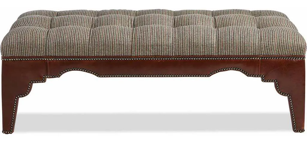 Hancock and Moore 6847 Keswick Tufted Bench Hancock and Moore 6847 Keswick Tufted Bench