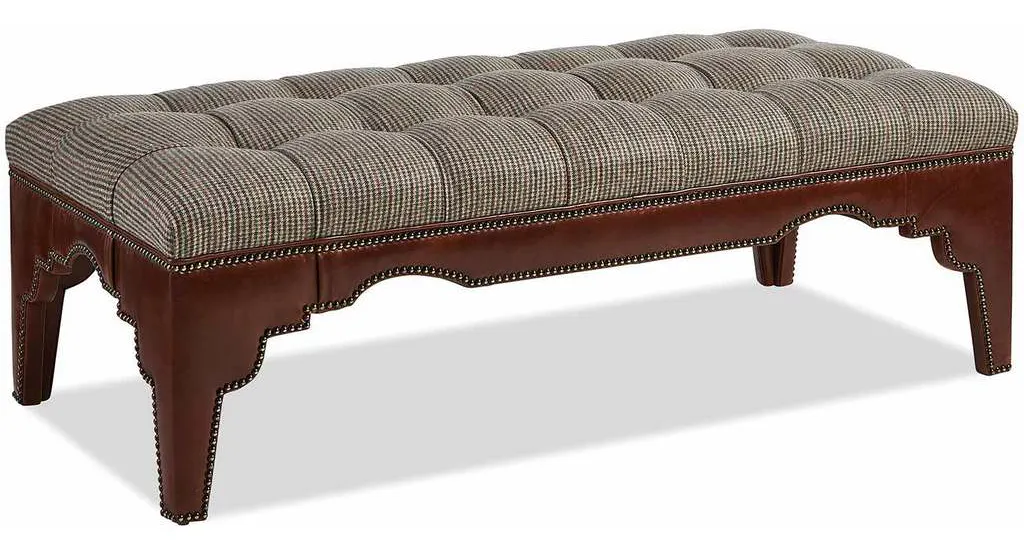 Hancock and Moore 6847 Keswick Tufted Bench Hancock and Moore 6847 Keswick Tufted Bench