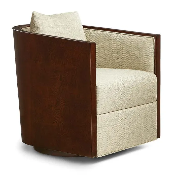 Hancock and Moore CJ6817-S Giancarlos Barrel Swivel Chair Hancock and Moore CJ6817-S Giancarlos Barrel Swivel Chair