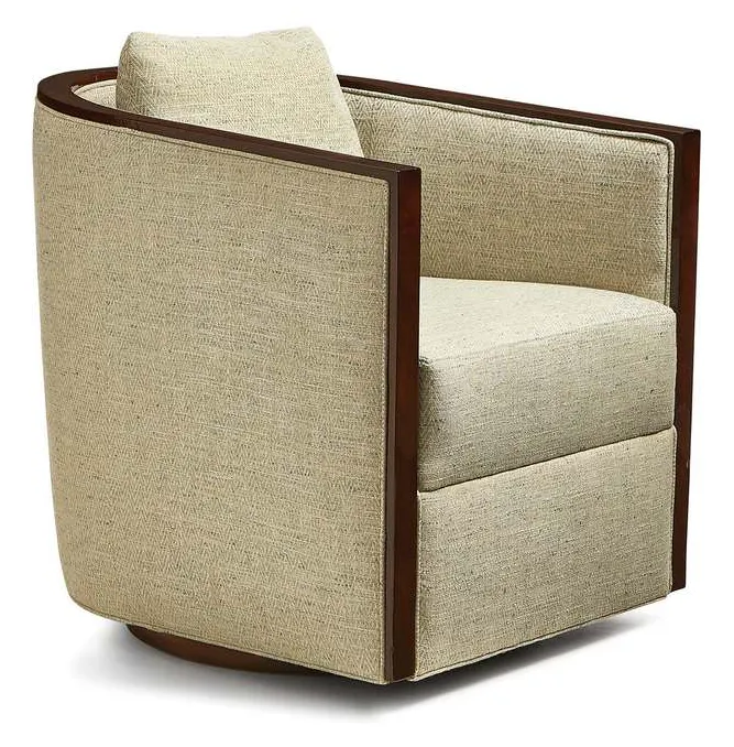 Hancock and Moore CJ6822-S Giancarlos Uph Barrel Swivel Chair Hancock and Moore CJ6822-S Giancarlos Uph Barrel Swivel Chair