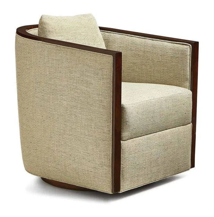 Hancock and Moore CJ6822-S Giancarlos Uph Barrel Swivel Chair Hancock and Moore CJ6822-S Giancarlos Uph Barrel Swivel Chair