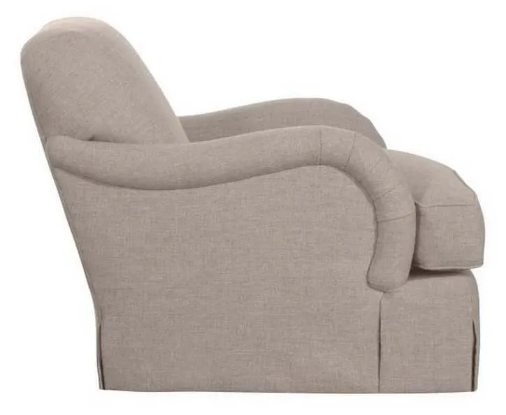 Hickory Chair HC3425-27 Crowley Skirted Swivel Chair Hickory Chair HC3425-27 Crowley Skirted Swivel Chair