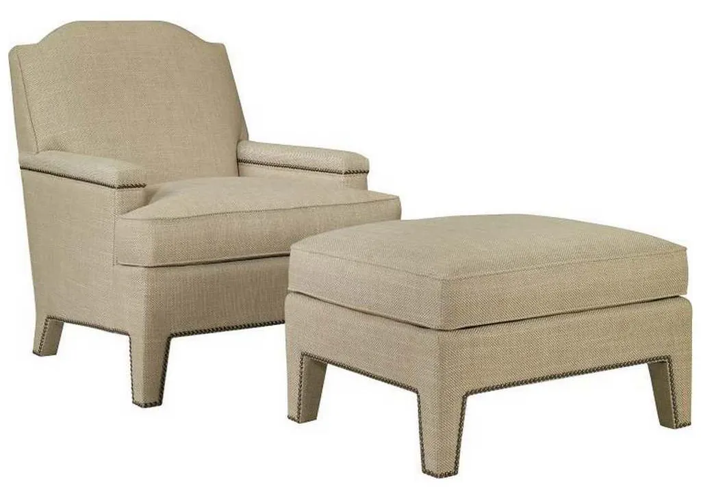 Hickory Chair HC105-29 Boyd Ottoman Hickory Chair HC105-29 Boyd Ottoman