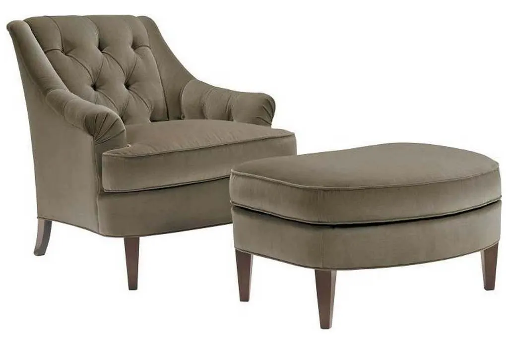 Hickory Chair HC109-24 Marler Tufted Chair Hickory Chair HC109-24 Marler Tufted Chair