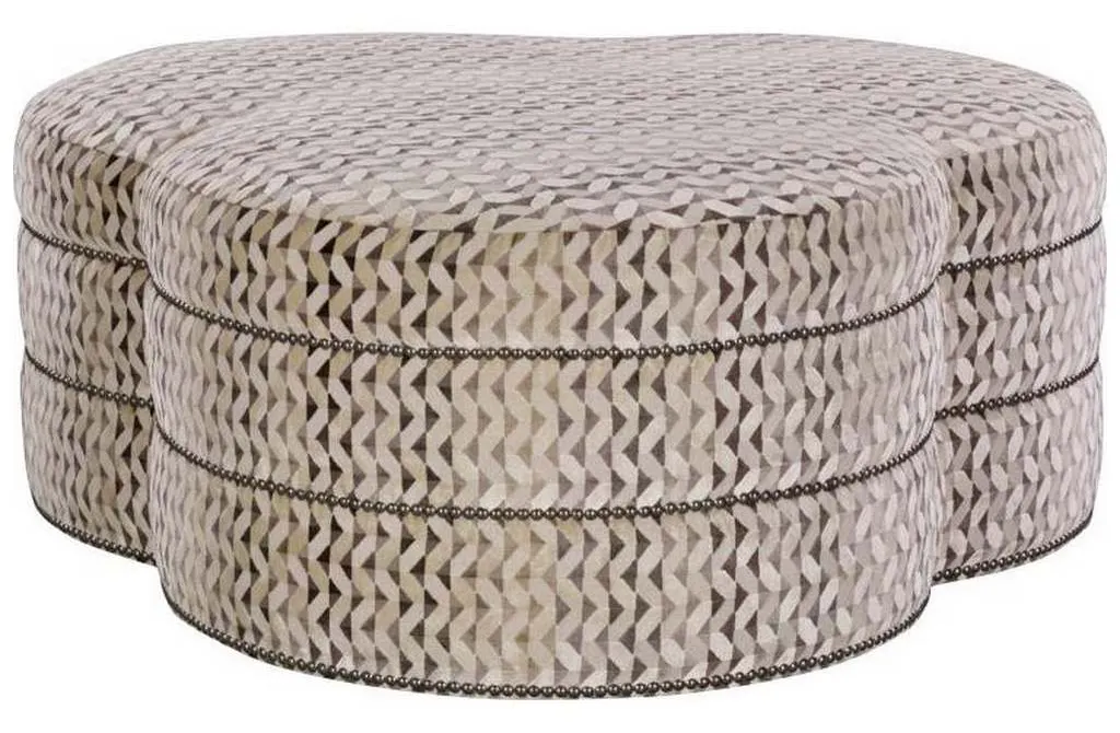 Hickory Chair HC395-29 Cloverleaf Ottoman Hickory Chair HC395-29 Cloverleaf Ottoman