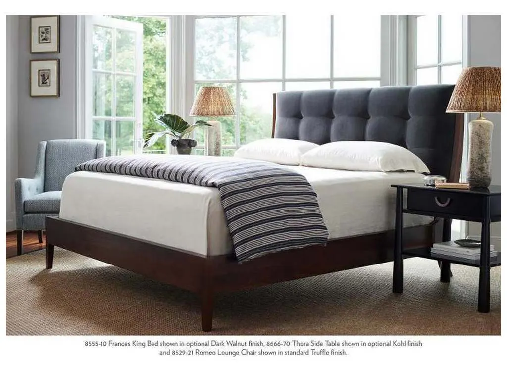 Hickory Chair HC8555-10 Frances King Bed Hickory Chair HC8555-10 Frances King Bed