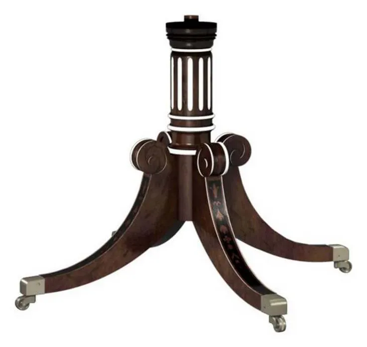 Hickory Chair HC2476-71 Newport Single Pedestal Base Optional Finishes Hickory Chair HC2476-71 Newport Single Pedestal Base Optional Finishes