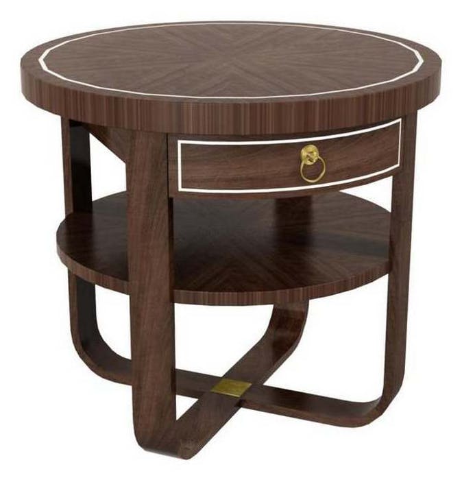 Hickory Chair HC8583-70 Beatrice Side Table Hickory Chair HC8583-70 Beatrice Side Table