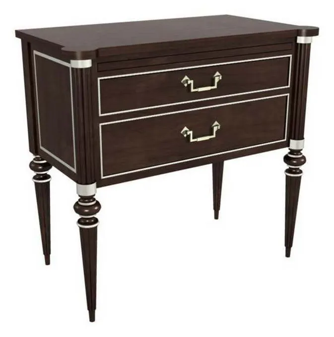 Hickory Chair HC9766-70 Left Bank Bedside Table Hickory Chair HC9766-70 Left Bank Bedside Table
