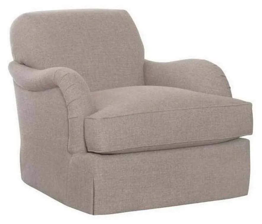 Hickory Chair HC3425-27 Crowley Skirted Swivel Chair Hickory Chair HC3425-27 Crowley Skirted Swivel Chair
