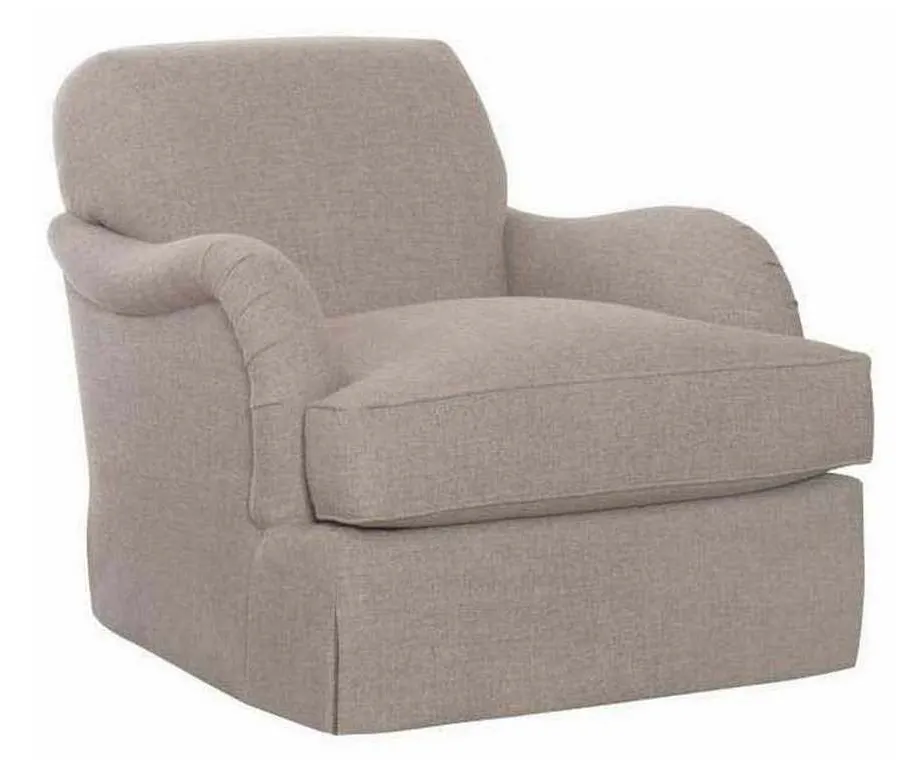 Hickory Chair HC3425-27 Crowley Skirted Swivel Chair Hickory Chair HC3425-27 Crowley Skirted Swivel Chair