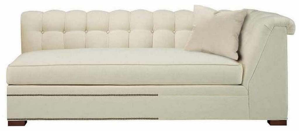 Hickory Chair HC123-59 Kent Made To Measure Tufted Right Arm Facing Corner Armless Sofa Hickory Chair HC123-59 Kent Made To Measure Tufted Right Arm Facing Corner Armless Sofa