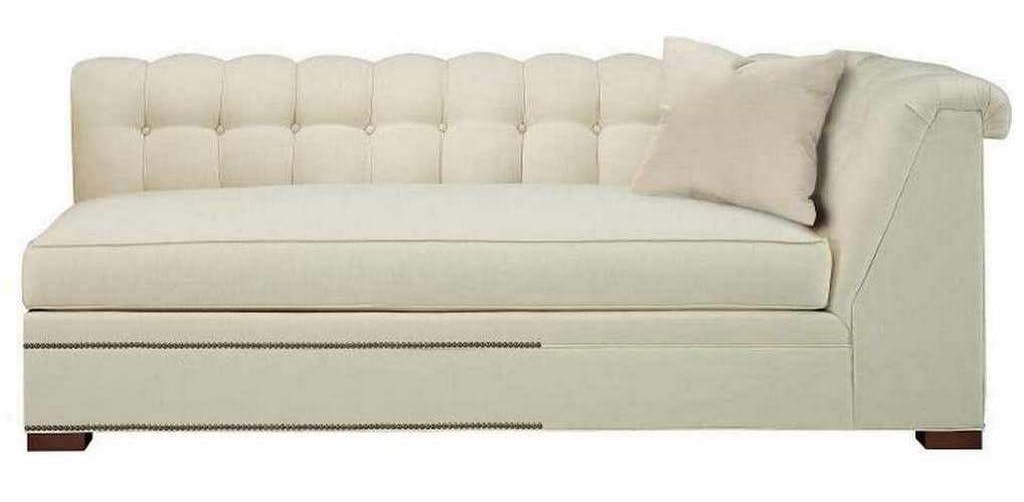 Hickory Chair HC123-59 Kent Made To Measure Tufted Right Arm Facing Corner Armless Sofa Hickory Chair HC123-59 Kent Made To Measure Tufted Right Arm Facing Corner Armless Sofa