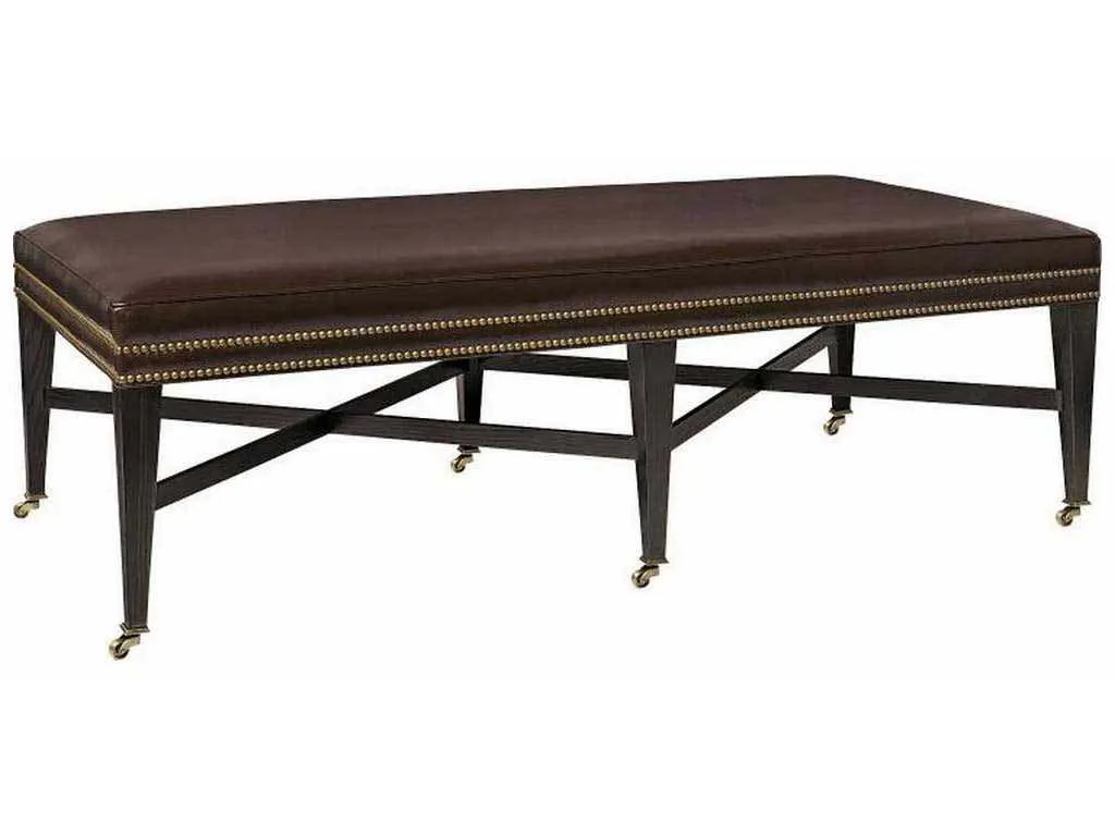 Hickory Chair HC126-30 Bexley Cocktail Ottoman with Upholstered Top