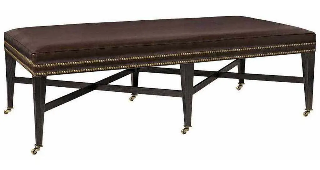 Hickory Chair HC126-30 Bexley Cocktail Ottoman with Upholstered Top Hickory Chair HC126-30 Bexley Cocktail Ottoman with Upholstered Top