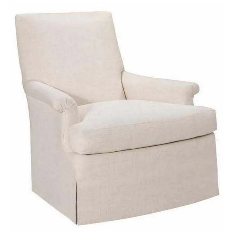 Hickory Chair HC1530-27 Virginia Skirted Swivel Chair Hickory Chair HC1530-27 Virginia Skirted Swivel Chair