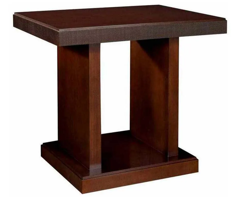Hickory Chair HC1685-70 Chase Reeded Side Table Hickory Chair HC1685-70 Chase Reeded Side Table