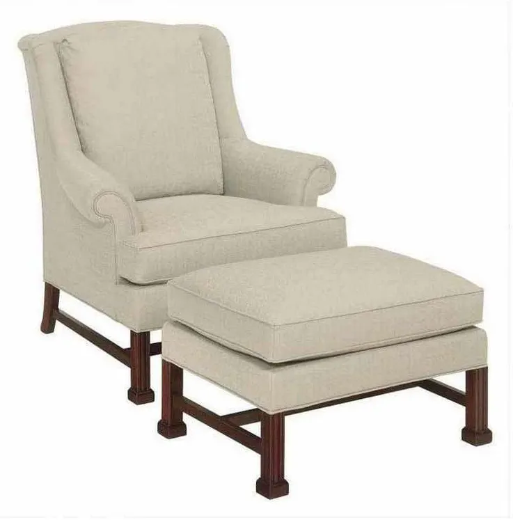 Hickory Chair HC1756-53 Marlborough Leg Lounge Chair Hickory Chair HC1756-53 Marlborough Leg Lounge Chair