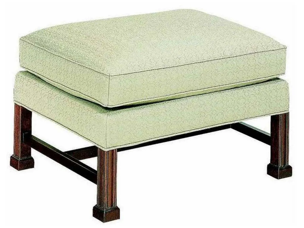Hickory Chair HC1756-89 Marlborough Ottoman Hickory Chair HC1756-89 Marlborough Ottoman