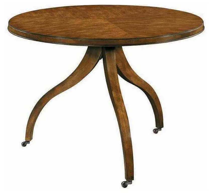 Hickory Chair HC185-71 Ingold Center Table Base Mahogany Hickory Chair HC185-71 Ingold Center Table Base Mahogany