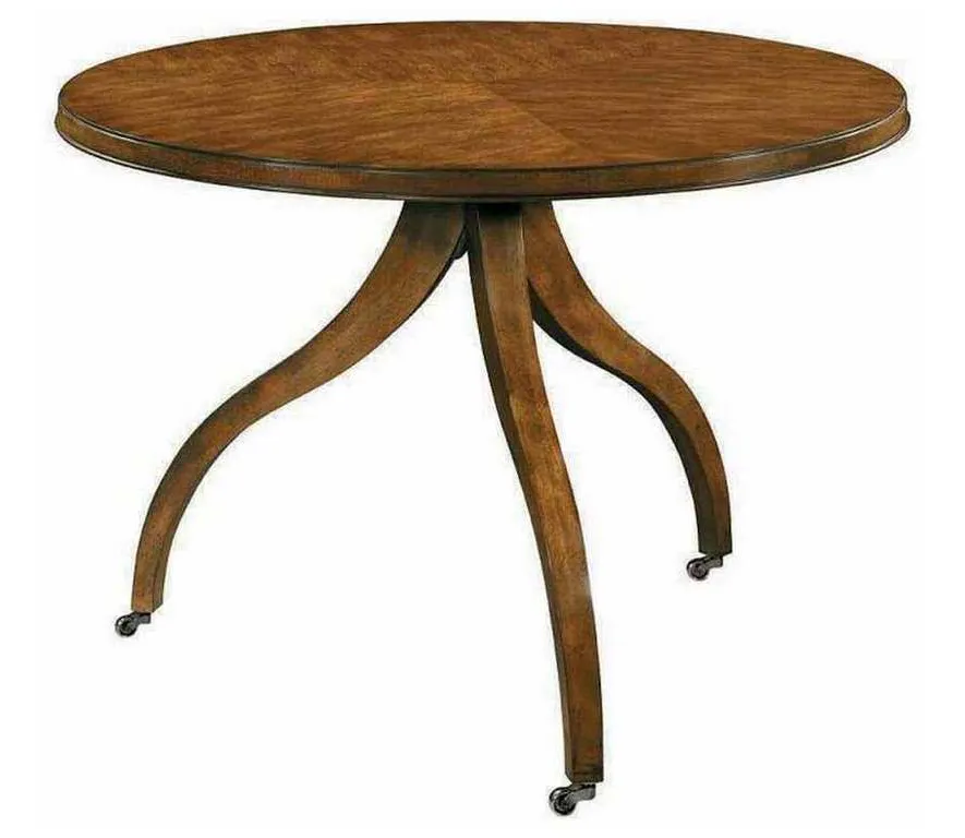 Hickory Chair HC185-71 Ingold Center Table Base Mahogany Hickory Chair HC185-71 Ingold Center Table Base Mahogany